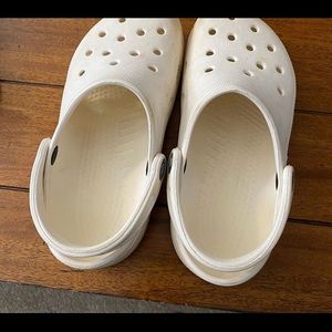 White crocs